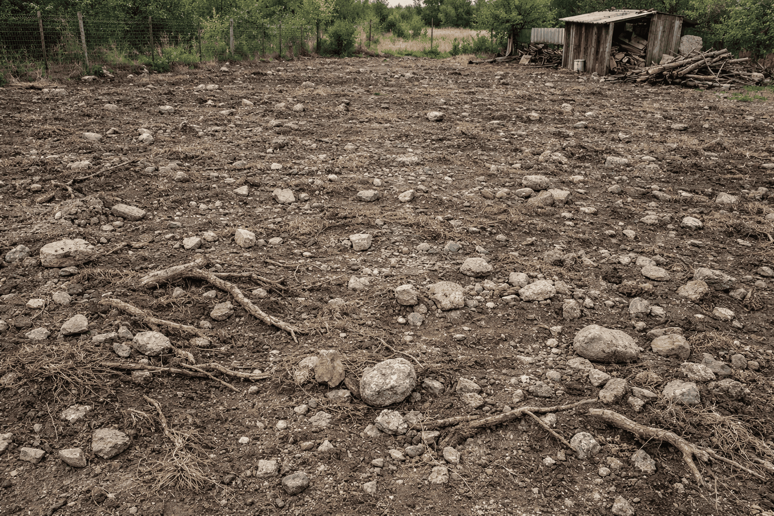 Nieużytek przed koszeniem bijakowym — okolice Wrocławia