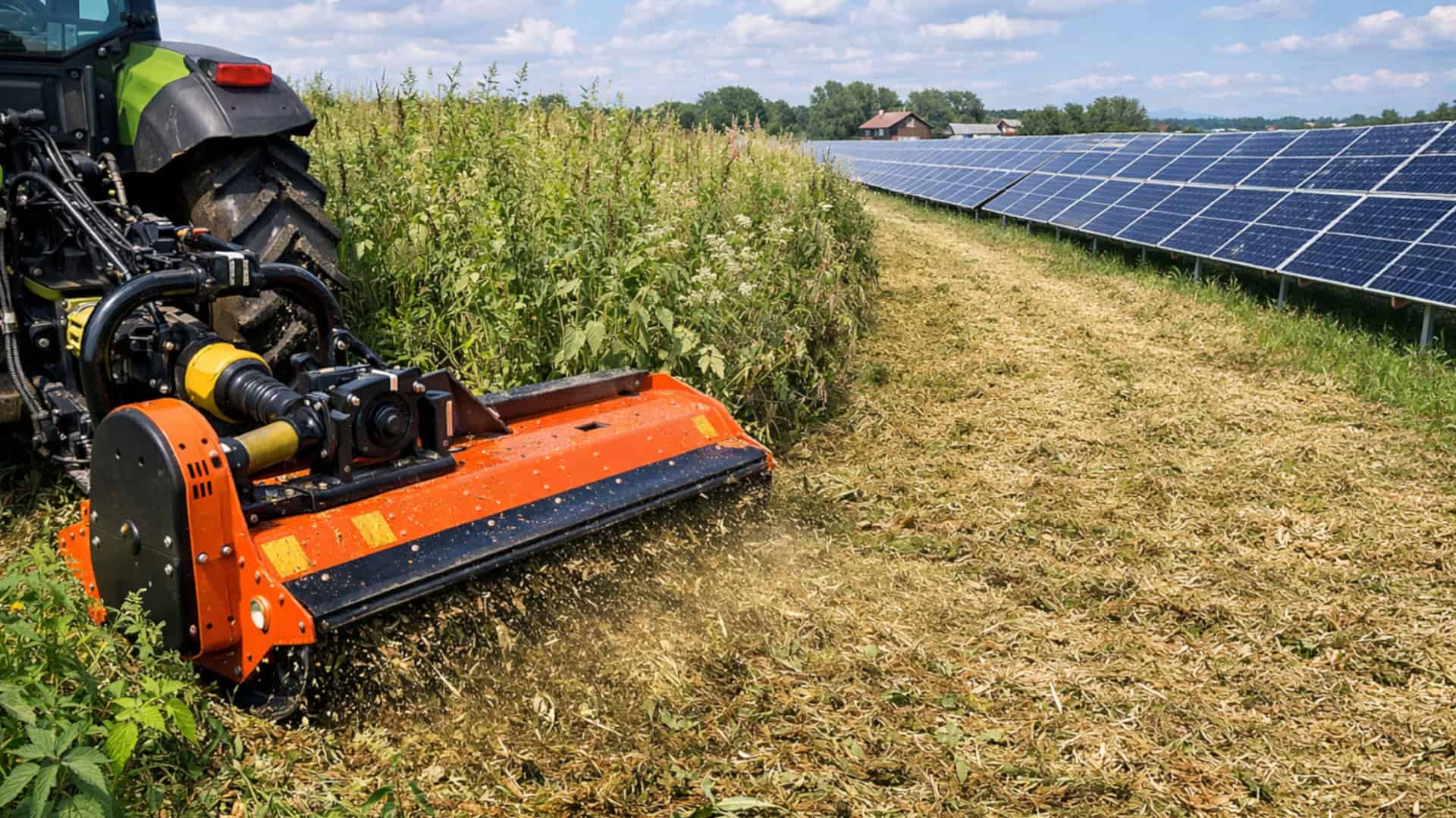 Usługi ciągnikowe - glebogryzarka separacyjna, równanie laserowe Wrocław Trzebnica