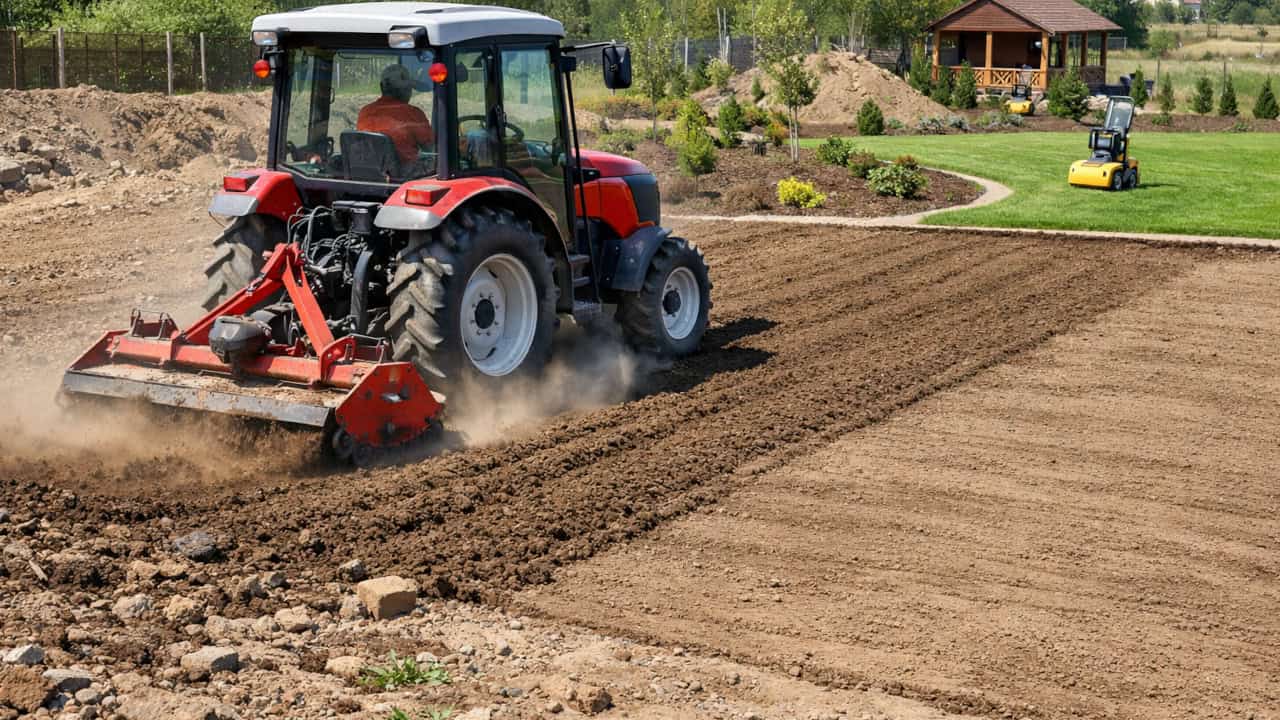 Film z usługami ciągnikowymi Magiczne Ogrody Kozacki
